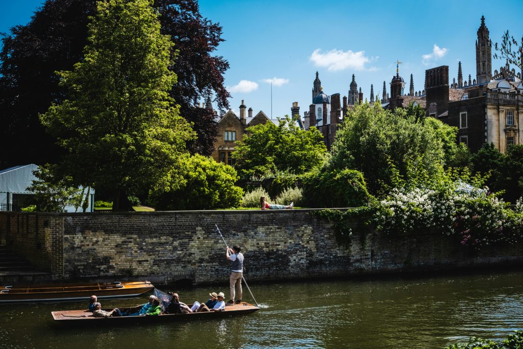 Punting in Cambridge